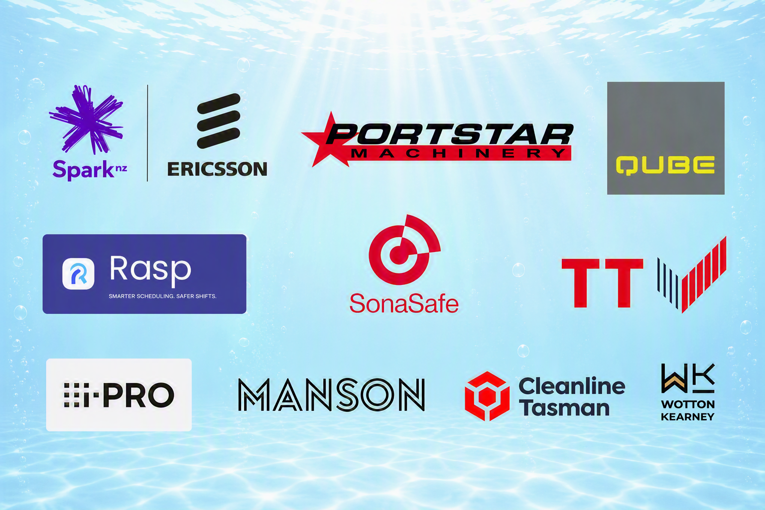 2026 sponsors montage wi Qube on water